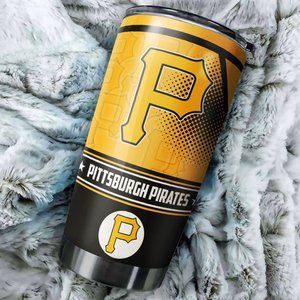 20 OZ Pittsburgh Pirates Tumbler - Perfect for MLB Fans!